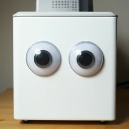 googly eyes on appliances