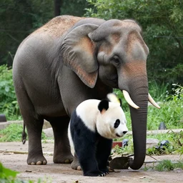elephant panda