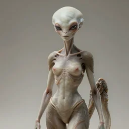 beautiful alien girl, soft lighting, realistic wide angle, sharp focus, 8 k high, 6 4 megapixel, insanely detailed, intricate, elegant, art by artgerm and wlop