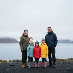 a family photo from my recent trip to Iceland