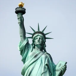Statue of Liberty pondering her Orb by Todd Lockwood