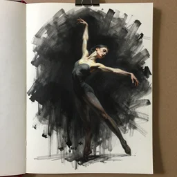 asset sheet, material study ( caricature ) dancer by ( by mark ryden ) dark foreboding