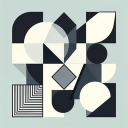 elegance in geometry, abstract shapes and geometric patterns, a simple vector pop surrealism, by ( leonardo da vinci ) and greg rutkowski and rafal olbinski