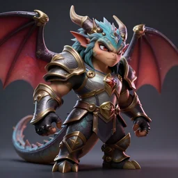 furious shyvana, from league of legends, semi - dragon, diminutive armor, hyper detailed, digital art, low angle, trending in artstation, cinematic lighting, studio quality, smooth render, unreal engine 5 rendered, octane rendered, art style by klimt and nixeu and ian sprigger and wlop and krenz cushart