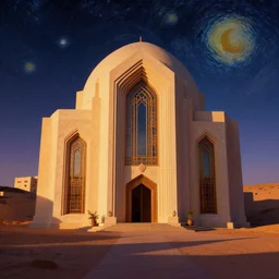 🌇, Art Deco, in socotra island, starry night, Trending artstation, octane render, cgsociety, surrealist, cinematic, shadow of the tomb rider
