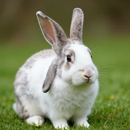 rabbit with a horn on its head