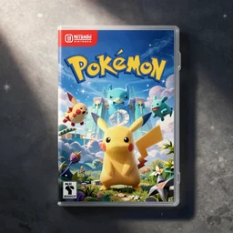 nintendo cover of the newest pokémon game