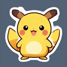 cute miss mascot muplodocus muplodocus goodra pokemon sticker art, cronobreaker, beeple game icon