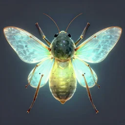 moth monster, glowing, symmetrical, highly detailed, digital art, sharp focus, trending on art station, anime art style