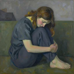 Depression in the style of Emily Carr.