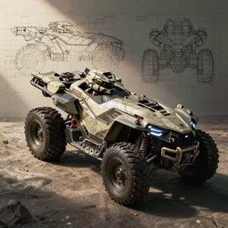 concept art blueprint halo new atv vehicles