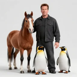 arnold schwarzenegger husky mixed horse mixed penguin the thing 1 9 8 2 creature monstr john carpenter by stanley artgerm lau, antarctica, wlop, the thing alien assimilation, metamorphose, rossdraws, frank frazetta, andrei riabovitchev, marc simonetti