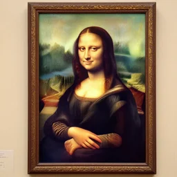 Mona Lisa painted by Banksy