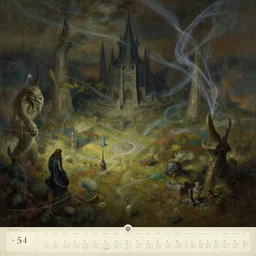 beautiful helms deep, by alan lee, intricate, smoke trails, lord of the rings calendar, smooth, detailed terrain, oil painting
