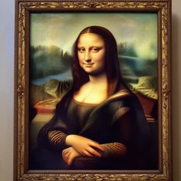 mona lisa, fantasy, painting, ultra realistic!!!, clear weather, golden hour, sharp focus