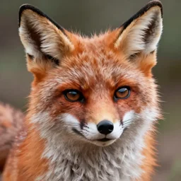 closeup portrait of a female anthropomorphic fox, fursona, furry art, furaffinity, cartoon drawing, raytraced, hyperrealistic, highly detailed, intricate, don bluth, alex ross, marc davis
