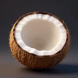 the coconut nut is a giant nut,, silly, global lighting, digital art, artstation