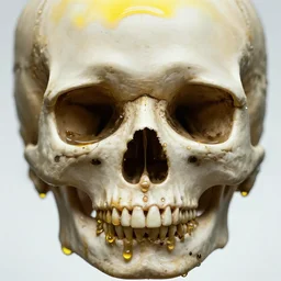 oil drips optical illusion of a skull, deep focus, intricate, highly detailed, digital painting, artstation, concept art, matte, sharp focus, illustration, art by artgerm and greg rutkowski