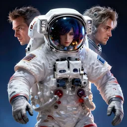 symmetry!! genshin impact portrait of an astronaut, flamboyant, serene, intricate, highly detailed, dynamic lighting, digital art, digital painting, artstation, terence nielsen, sharp focus, illustration, art by artgerm and greg rutkowski and moebius, 8 k