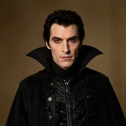 portrait of dracula looking at camera, detailed photo-H 704
