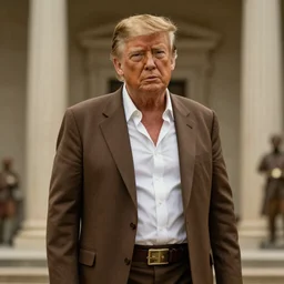 Donald Trump starring as Indian jones in new movie, cinematic still, 4K, hyper realistic,