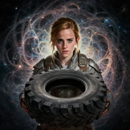symmetry!! sci - fi portrait of a tireless explorer of latent space, wlop, fractal, intricate, highly detailed, dynamic lighting, digital art, digital painting, emma watson, artstation, sharp focus, illustration, art by artgerm and greg rutkowski and moebius, 8 k