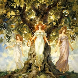 beautiful tree folk portrait, anime!!, fantasy, ultra detailed, elegant, intricate, dynamic lighting, hyperrealism, digital art, digital painting, artstation, wlop, sharp focus, illustration, art by artgerm and greg rutkowski and alphonse mucha, 8 k