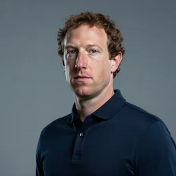 mark zuckerburg portrait, futuristic minority report, sci fi