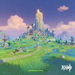Genshin Impact landscape
