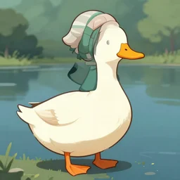 george washington as a duck