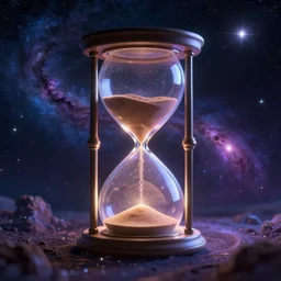 sand clocks in a galaxy made of stars, space, nebulas stars Dmt Psychedelic cosmos, cosmic, Hallucination, night sky; 8k, artstation, unreal engine, octane render, hdr, surrealistic, hyperrealism, glow, photorealistic, volumetric lighting, Dreamy, dynamic, mystical