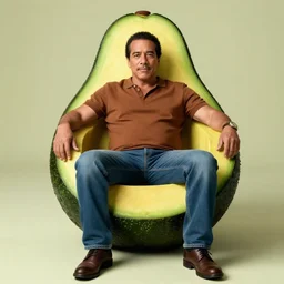 danny trejo as an avocado chair.....