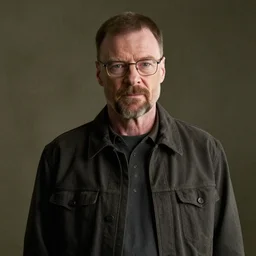 a film still of Walter White in Half Life as Gordon Freeman