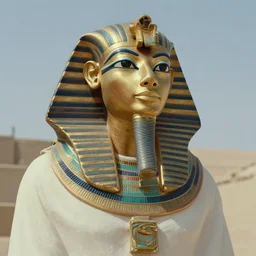 a film still of the pepo as the ramesses faraoh, in the 1 0 commandments ( 1 9 5 6 )
