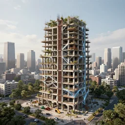 a beautiful very detailed render of urbex building city playground unfinished building architecture by peter zumthor, tron laser atlantis liberty city tokyo, archdaily, wallpaper, highly detailed, trending on artstation.