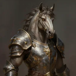 centaur centaur centaur chimera :: Paladin, fearsome, beautiful, DnD character art portrait, mythical creature, human male chest and head with horse body, plate armor, matte fantasy painting, DeviantArt Artstation cgscosiety, by Jason Felix by Steve Argyle by Tyler Jacobson by Peter Mohrbacher, cinematic lighting, 8k.