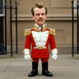 herman goering as a puppet in postman pat, bbc