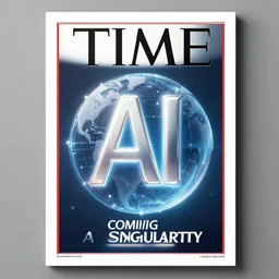 TIME magazine cover, the coming AI singularity