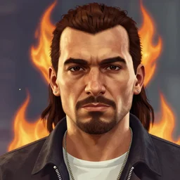 detailed portrait 🤡 🔥 in gta v stephen bliss unreal engine fantasy art by greg rutkowski loish rhads ferdinand knab makoto shinkai lois van baarle ilya kuvshinov rossdraws tom bagshaw global illumination radiant light detailed intricate environment
