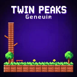 glitchy pixelated Sega Mega Drive Genesis isometric sidescroller game of Suspiria, Twin Peaks in the style of H.R. Giger, Frank Frazetta and Todd McFarlane