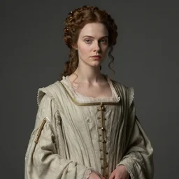petronella brandt from the miniaturist wearing robe a la francaise, wow 4 k detail fantasy, matte painting, realistic materials, photo realistic, postprocessing, cinematic, hyperrealistic, studio lighting, ekaterina, the tudors, photography by richard jenkins