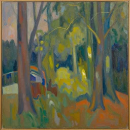 a painting in the style of philip alice neel.