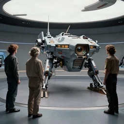 scene from the 1 9 7 2 science fiction film battletech, photo