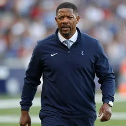 Samuel L. Jackson as coach Belichick