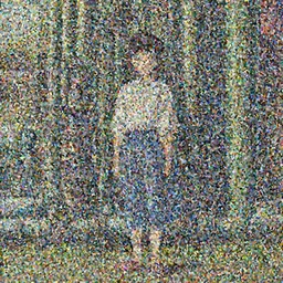 a woman standing in front of a bunch of pipes, poster art by miyazaki, featured on pixiv, neo - figurative, official art, anime, movie poster - 9