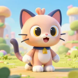 cat inspired by little big planet