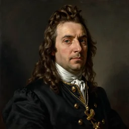 hans ledenheiner, prince of prussia, painted by peter paul rubens, realistic, gritty, elegant, morose, dramatic lighting