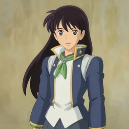 C.C. from Code Geass in a studio ghibli movie