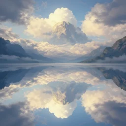 symmetry!! they looked in the distance, heavenly landscape, serene, peace, very detailed, perfect composition, perfect lighting, 4 k, greg rutkowski, derek zabrocki, jacques - laurent agasse, tim white, artgerm