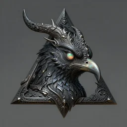 anthropomorphic triangle head in opal darkiron terror bird, intricate, elegant, highly detailed animal monster, digital painting, artstation, concept art, smooth, sharp focus, illustration, art by artgerm, bob eggleton, michael whelan, stephen hickman, richard corben, wayne barlowe, trending on artstation and greg rutkowski and alphonse mucha, 8 k
